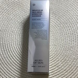 Allies of Skin Molecular Silk Amino Hydrating  Cleanser 100ml/3.4 oz.